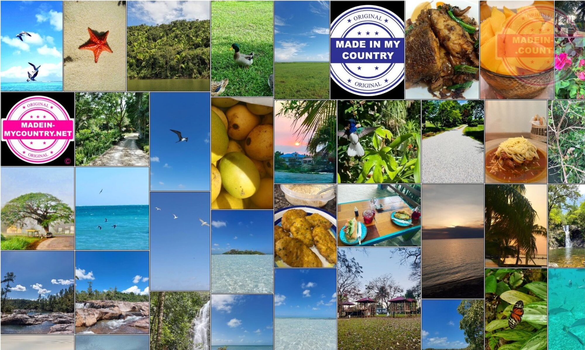 MadeinMycountry Belize: Caribbean dream destination! MadeinMycountry is a global platform that celebrates and supports local history, culture, art, and nature conservation efforts. For two decades, we have been sponsoring local museums, cultural organizations, travel destinations, historical sites and various cultural events around the world.